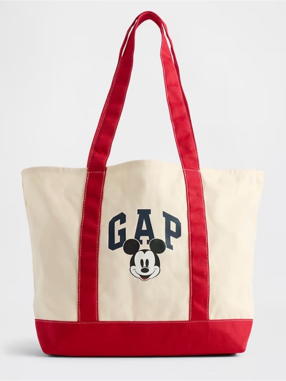 NEW!! Disney x GAP Collab Limited Edition Mickey Mouse Canvas Tote (NWT)
